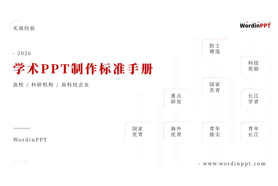 2026学术PPT制作标准手册PDF版