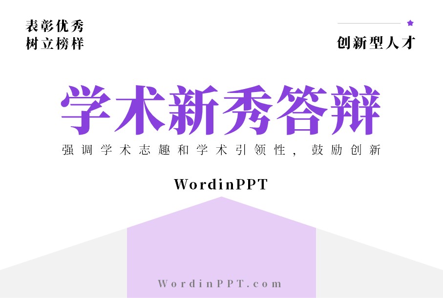 学术新秀答辩PPT美化